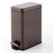 mDesign Step Trash Can, Gallon Garbage Bin, Removable Liner Bucket